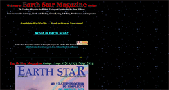 Desktop Screenshot of earthstarmag.com