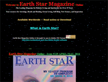 Tablet Screenshot of earthstarmag.com